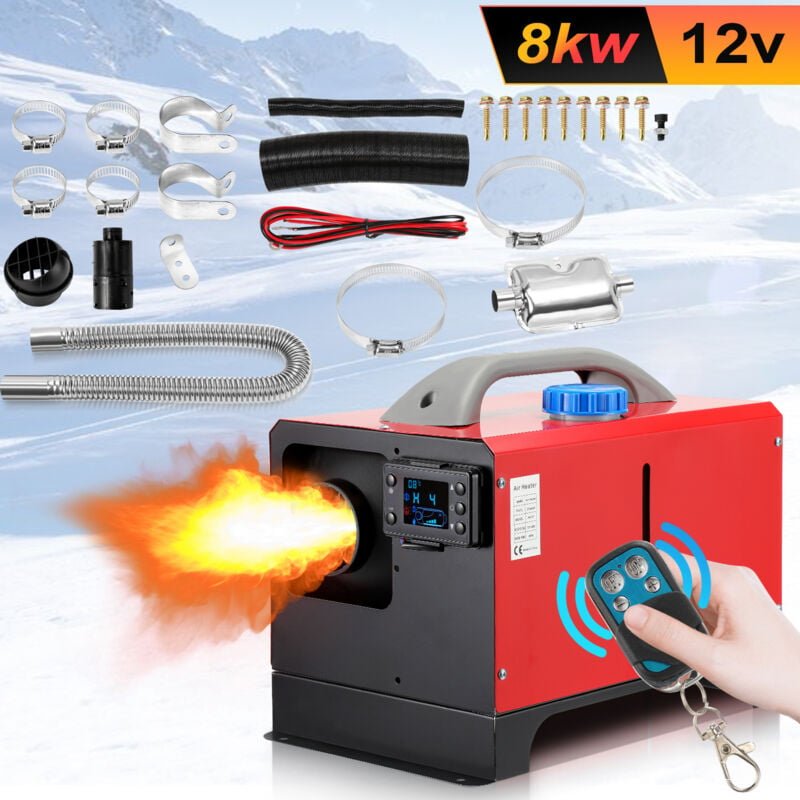 Diesel Standheizung 12V Auto Kraftstoff Diesel Standheizung Ölheizung Ölheizgerät Luftheizung Air Diesel Luft Dieselheiz...