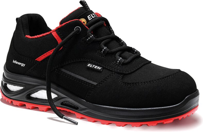 Thumbnail - Elten Gmbh - elten Damen-Sicherheitshalbschuh hannah xxtl black-red Low esd S3 Arbeitsschuh, Größe: 42