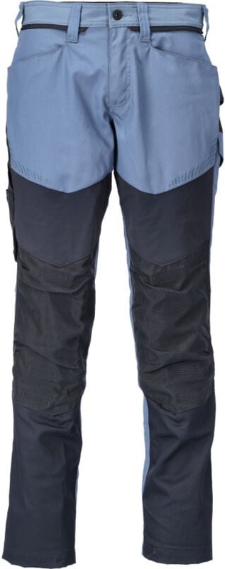 Mascot - Bundhose mit Knietaschen 22479-230-85010 Gr. 82C58 steinblau/schwarzblau