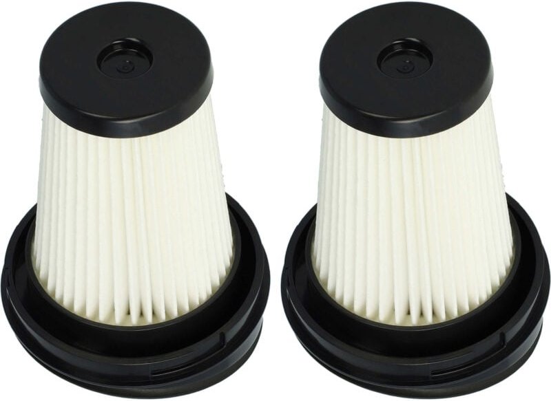 Thumbnail - Set 2x Flachfaltenfilter kompatibel mit Grundig GMN9080, GMN9081, GMN9082 Handstaubsauger, Staubsauger - Filterelement -...