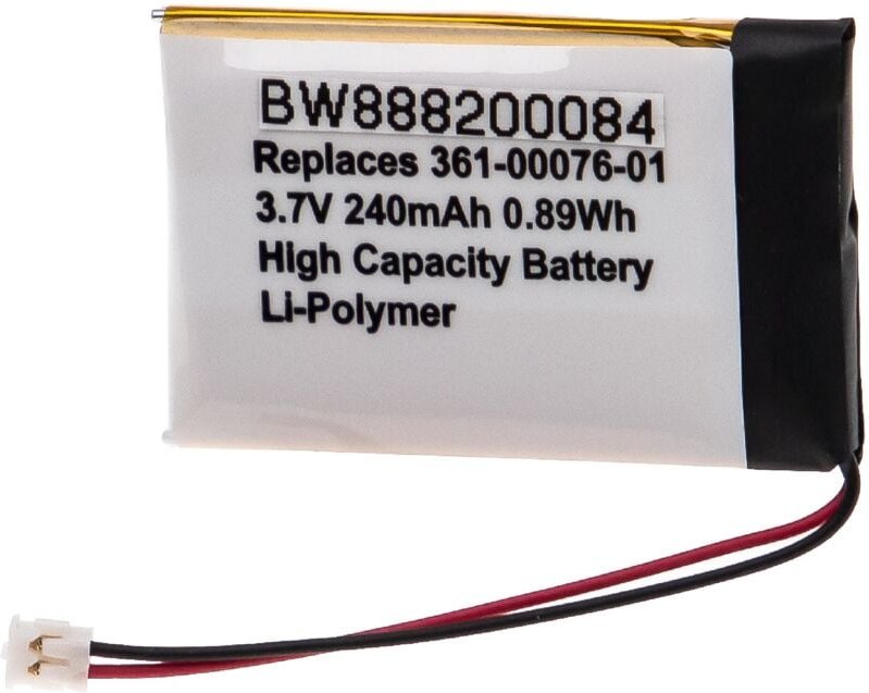 Vhbw - Akku Ersatz für Garmin 361-00076-01 für Rasenmäher (240mAh, 3,7V, Li-Polymer)