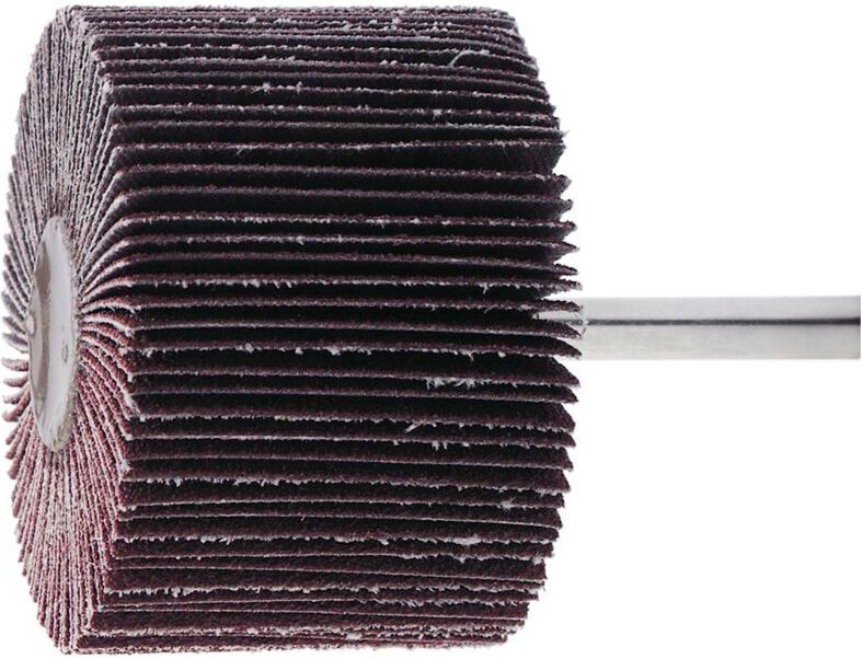 Thumbnail - Fächerschleifer 80 x 50 mm Normalkorund Korn 60 Schaft 6 mm - Lukas