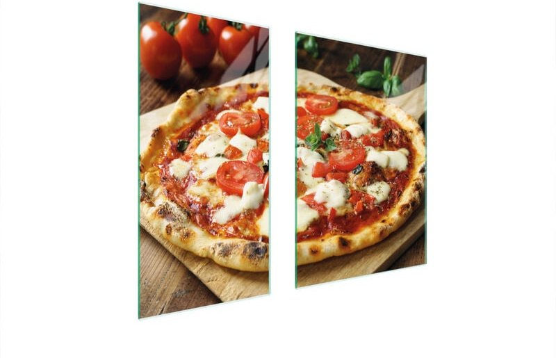 GLASSCHUTZPLATTE 75x52 PIZZA