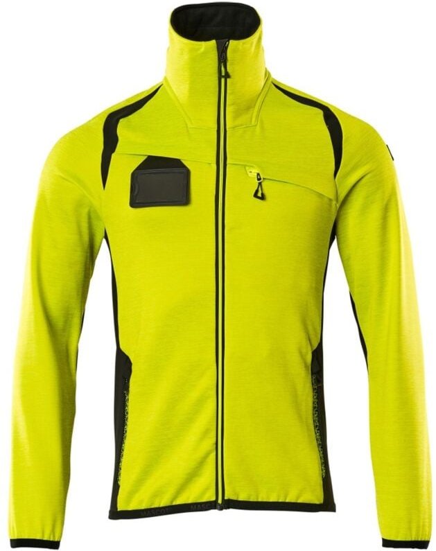 Mascot Fleecepullover mit Reißverschluss 19403 Gr. S hi-vis gelb/schwarz