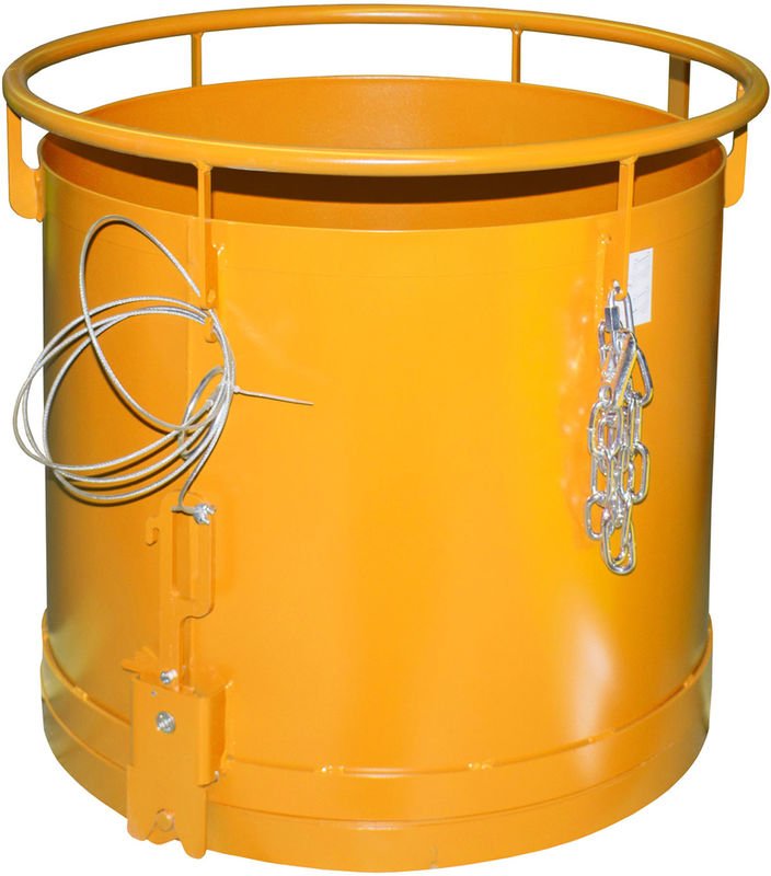 Bauer Rundbehälter RB 450, lackiert, Gelborange