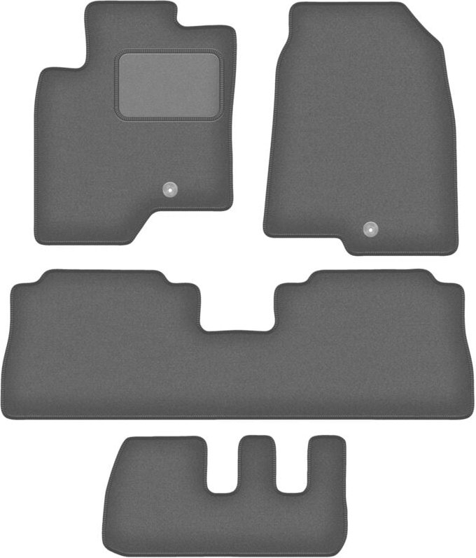 Graphit-Fußmatten für: Chevrolet Captiva 7-Sitzer (2006-2017)