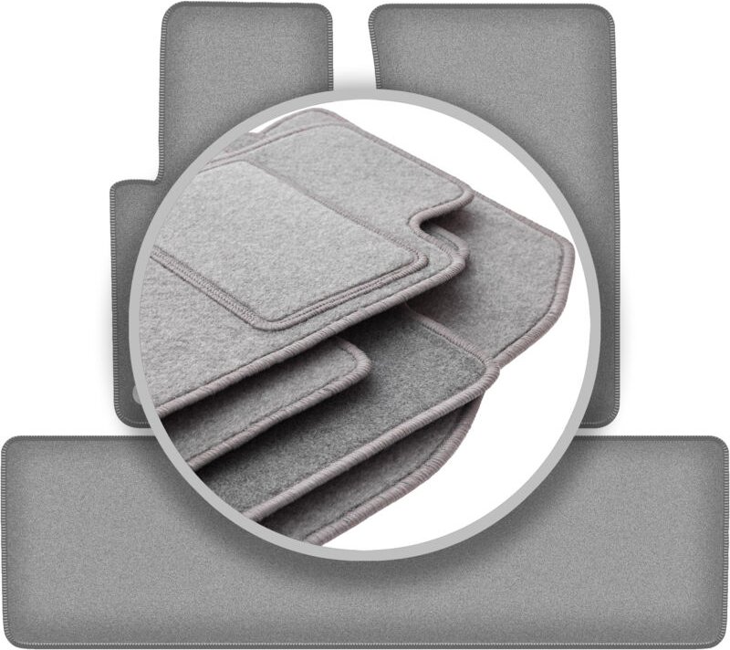 Graue Autofußmatten für: Mercedes G W461 Offroad (1978-2008)