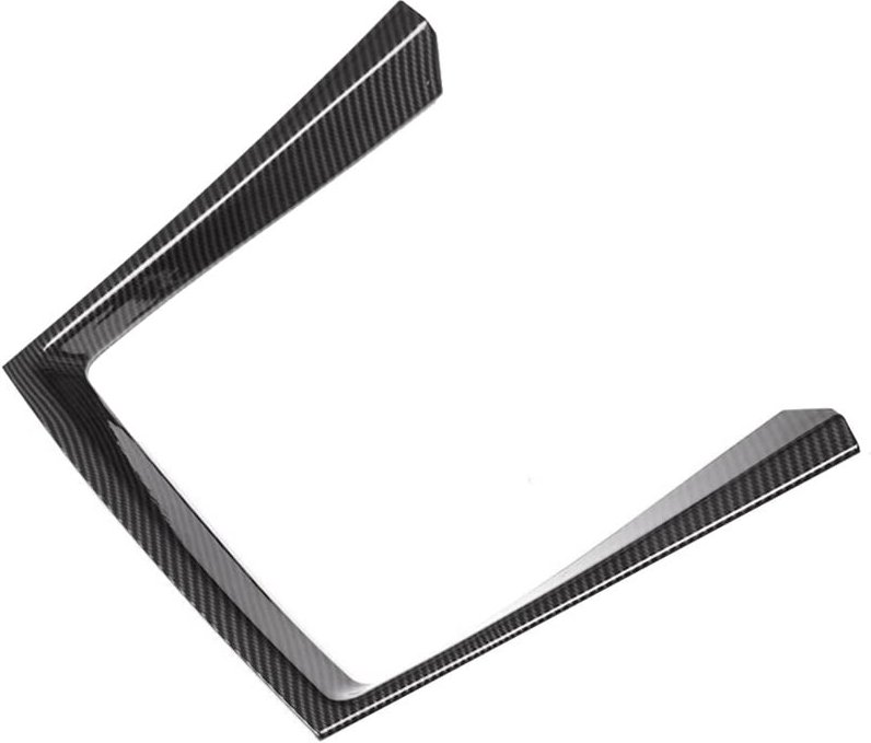 Thumbnail - Carbon Fiber Car Center Console Getränkehalter Streifen Trim Für X5 E70 X6 E71 2008-2013
