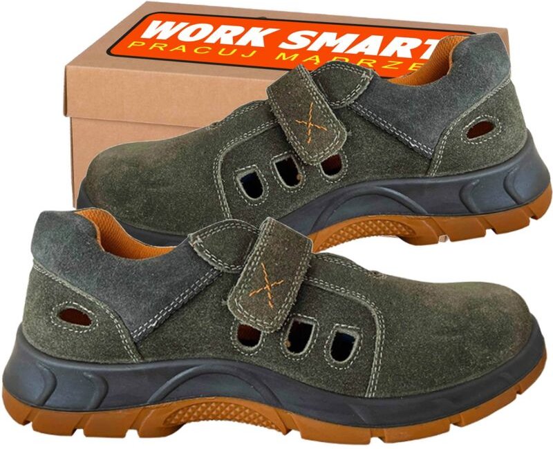 FLORIDA S1 44 Wildleder Sicherheits-Arbeitssandalen