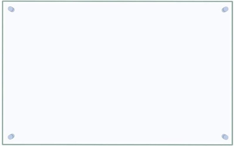 Küchenrückwand Transparent 80×50 cm Hartglas Vidaxl Transparent