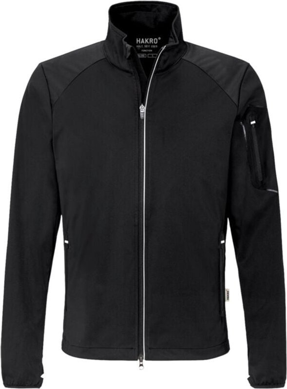 HAKRO Hakro Herren Light-Softshell-Jacke Brantford 856 Gr. 3XL schwarz