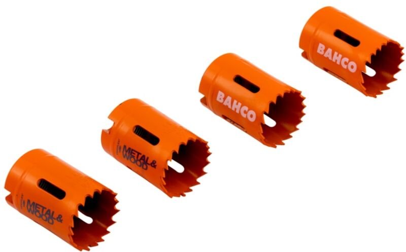 Bahco 29 mm Sandflex-Bimetall-Lochsägen, 4-tlg.er Satz