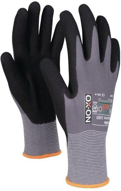 170.71 Handschuhe Flexible Supreme 1600 Größe 11 schwarz/hellgrau EN388 en - Ox-on