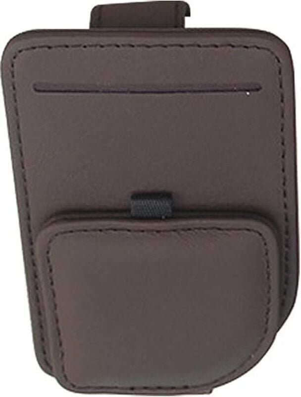 Ahlsen - Sonnenbrillenhalter für Auto-Visier, Ticketkarten-Clip, Aufbewahrungstasche für Auto-Sonnenblende, Ticket-Karte...