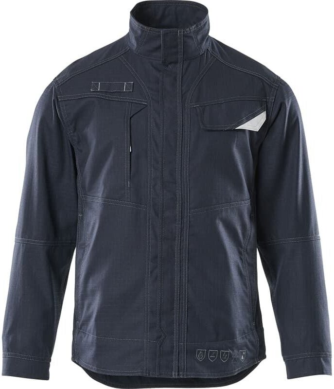 Thumbnail - Romont Arbeitsjacke Multisafe 13609-216 Gr. 4XL schwarzblau - Mascot