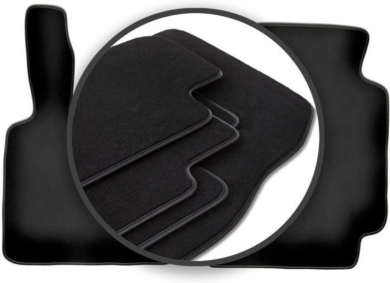 Premium Autoteppiche für: Smart ForTwo I mit Pfote (1998-2007)