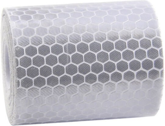 Cm Breite x 3 m Länge, Reflektoren für Auto, Motorrad, Anhänger, Traktor, lkw, Sicherheitswarnung (weiß) - Sollbry