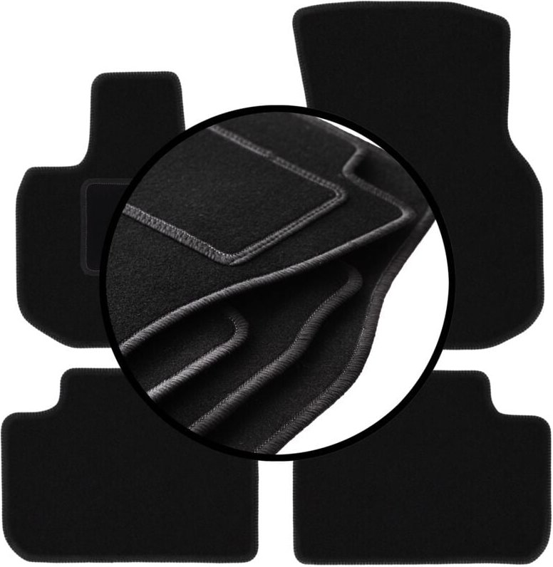 Komplettset Veloursmatten für: BMW X3 G01 SUV (2017-)