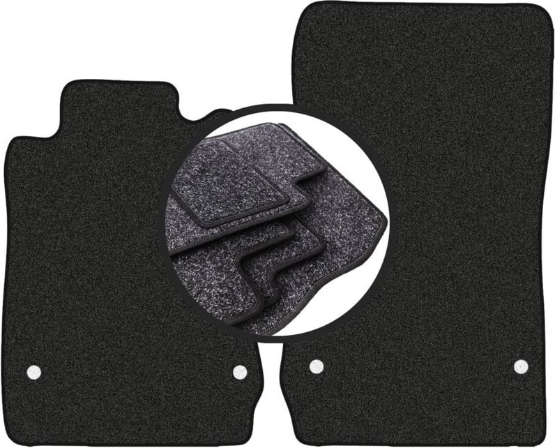 ANTHRA Autofußmatten für: Mercedes SLK R171 Coupé (2004-2011)