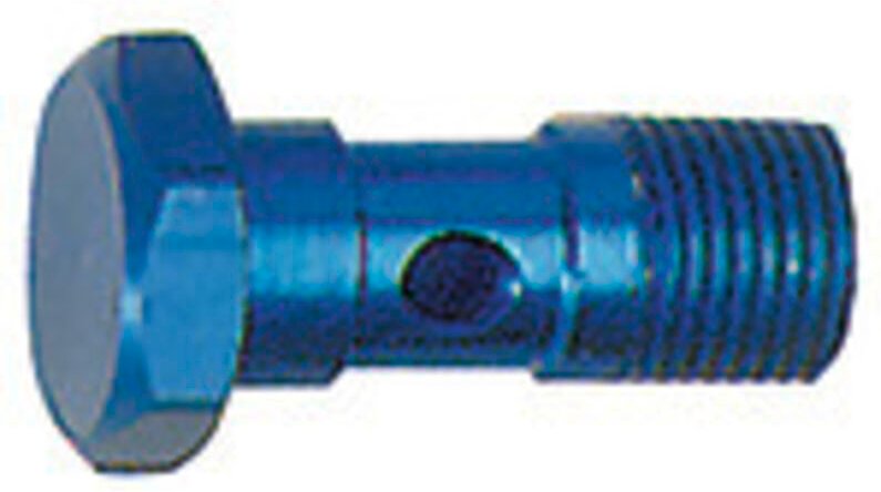 Hohlschraube, g 1/8, sw 14, Aluminium - Riegler