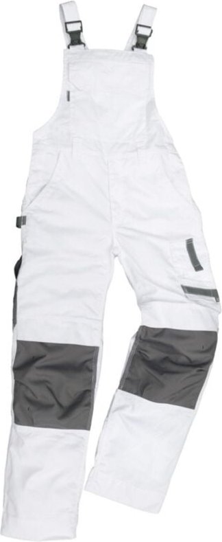 Thumbnail - Excess Arbeitslatzhose Champ, Gr. 52, weiß/grau