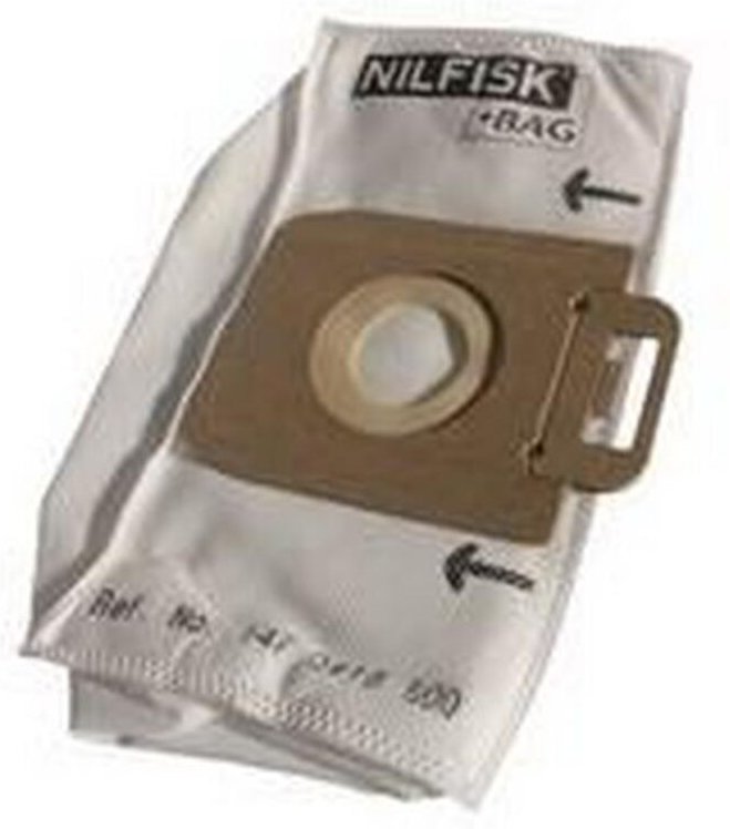 Ersatzteil - 4er Pack Staubsaugerbeutel + Vorfilter power - Nilfisk philips