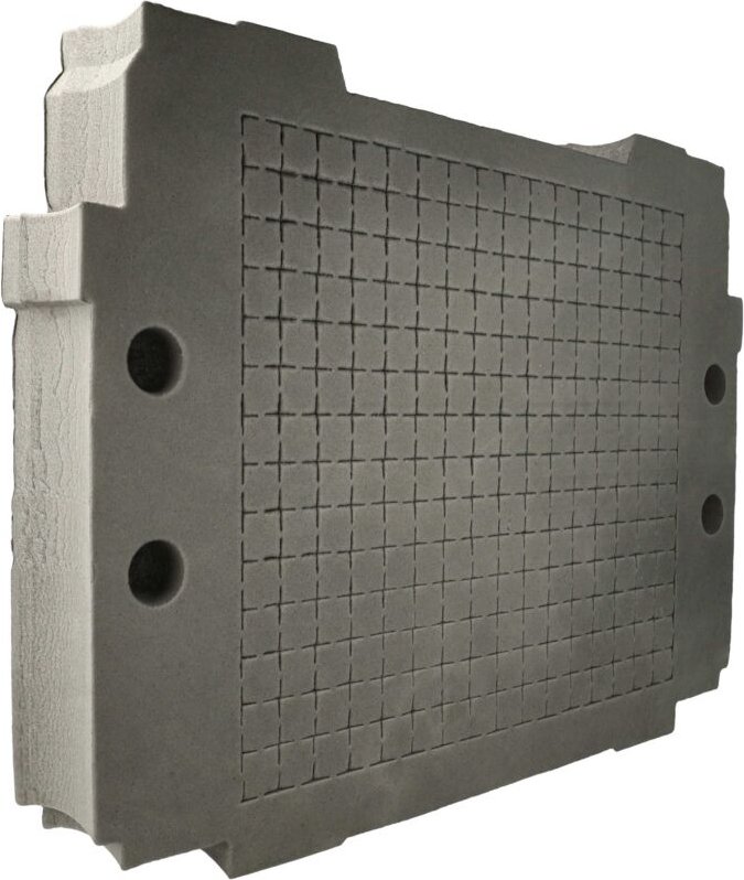 Vhbw - Schaumstoffeinlage kompatibel mit Makita makpac Werkzeugkoffer - Individuell Anpassbar, Schaumstoff / Hartschaum ...