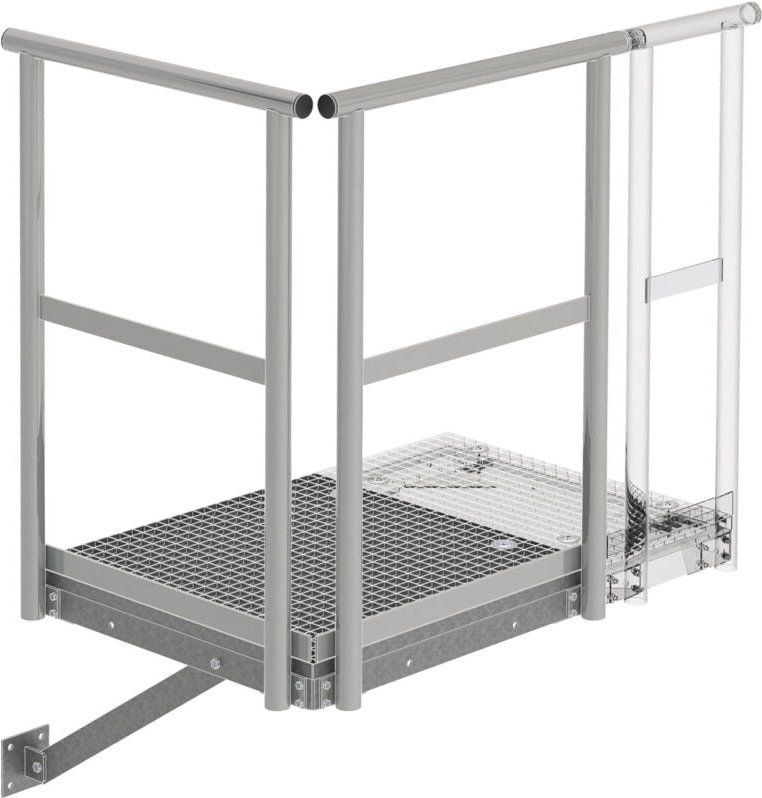 Munk - Günzburger Steigtechnik Grundpodest 0,8 x 0,8 m - 060942