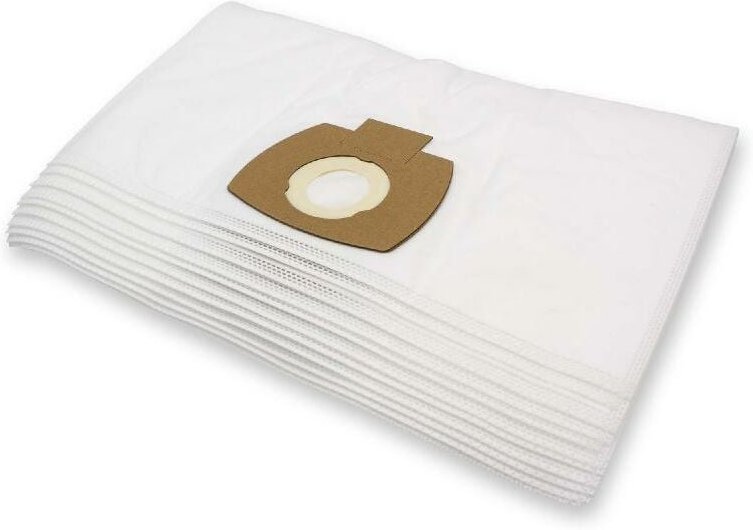 10 Beutel Mikrovlies kompatibel mit Staubsauger Saugroboter Mehrzwecksauger Protool vcp 260, 300 - Vhbw