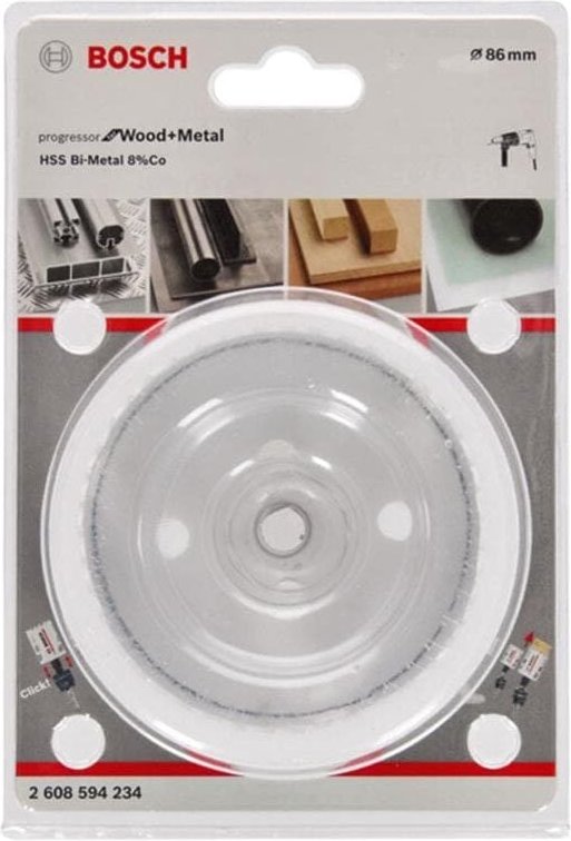 Lochsäge Progressor for Wood and Metal, 86 mm