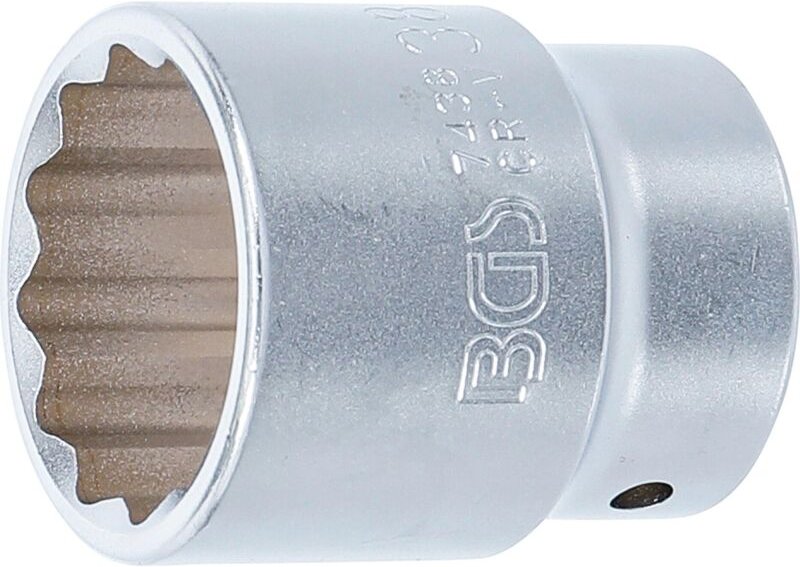 Oc-pro - Steckschlüssel-Einsatz Zwölfkant Antrieb Innenvierkant 20 mm (3/4') sw 38 mm