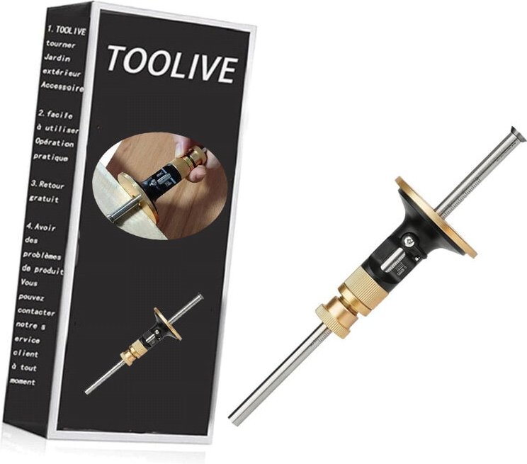 Dontodent - Anreißwerkzeug Streichmaß Markiermesser Holzmarkierungslehre Radmarkierungslehre Holzbearbeitung Radmarkieru...