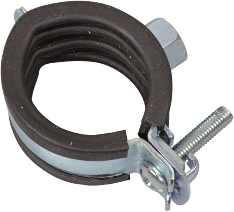 KIRCHHOFF Rohrschelle, 26 - 28 mm, schallgedämmt, für 3/4", mit M8 Gewindemuffe