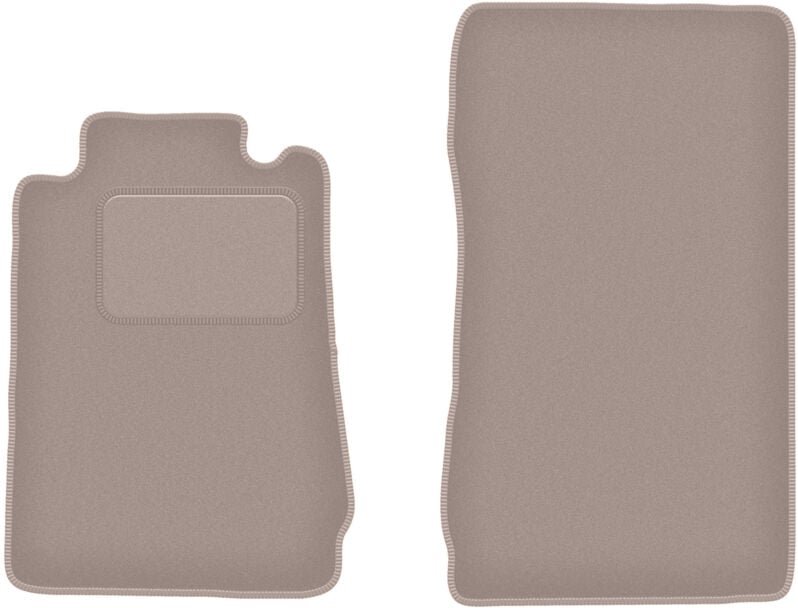 Beige Veloursmatten für: Mercedes SLK R170 Cabrio (1996-2004)