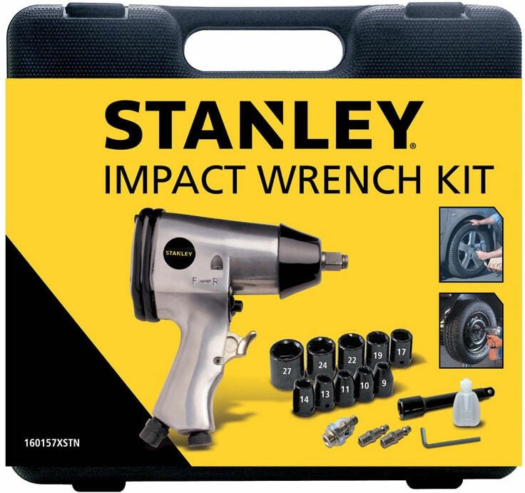 Druckluftpistole mit Luftkompressor-Kit - Stanley