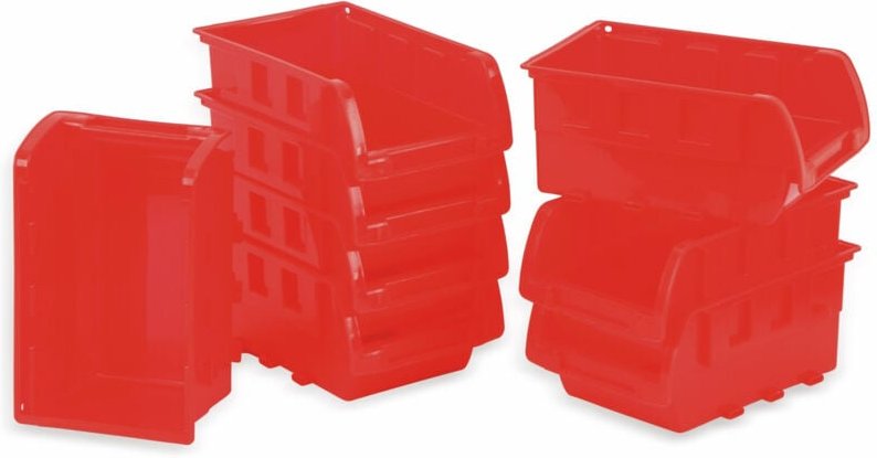 Set mit 8 stapelbaren Mini-Schubladen, 12x10cm 08171