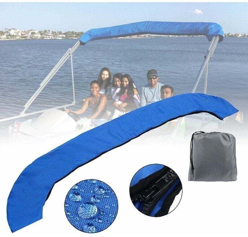 Schutzhülle, Ersatzabdeckung für Bimini-Top-Box – wasserdicht und UV-beständig 3BOW 79-90W – RWBarpaulin