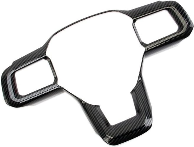 Thumbnail - Tlily - Auto Lenkrad Abdeckung Form Trim für 2024 Innen Zubehör Carbon Faser