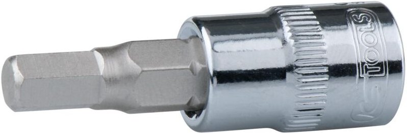 1/4" CHROMEplus Bit-Stecknuss Innensechskant, 5/32"