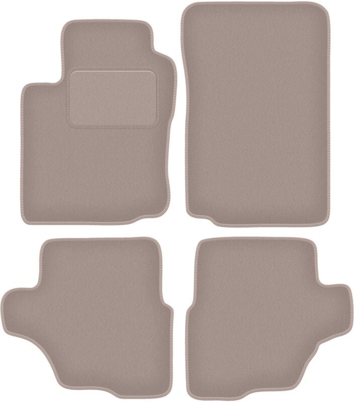 Beige Veloursmatten für: Suzuki Granr Vitara I 3-Türer (1998-2005)