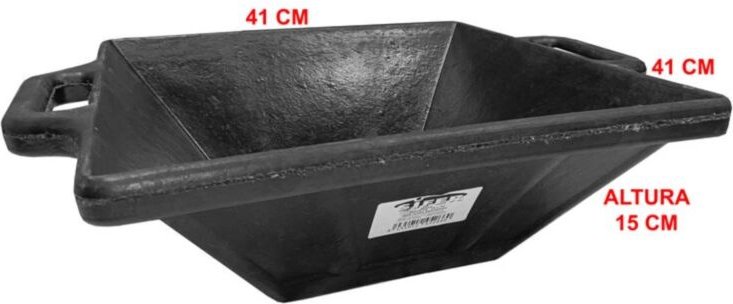 12L verstärkte Schublade mit Griffen 41x41x15cm - Sifer