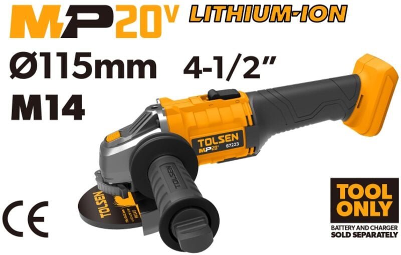 Thumbnail - Winkelschleifer 115mm 20v Serie Mp20v