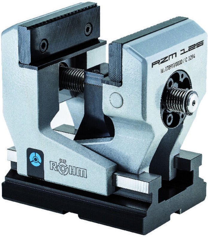 Röhm Zentrischspanner RZM, lange Ausführung, Grundkörperlänge 260, Backenbreite 125, mit SKB-Krallenbacken - 178910