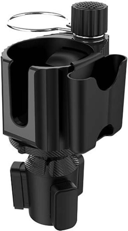 Thumbnail - Ahlsen - Erweiterbarer Auto-Getränkehalter-Adapter mit verstellbarem Handyhalter – Dualer Auto-Getränke-Organizer – pass...