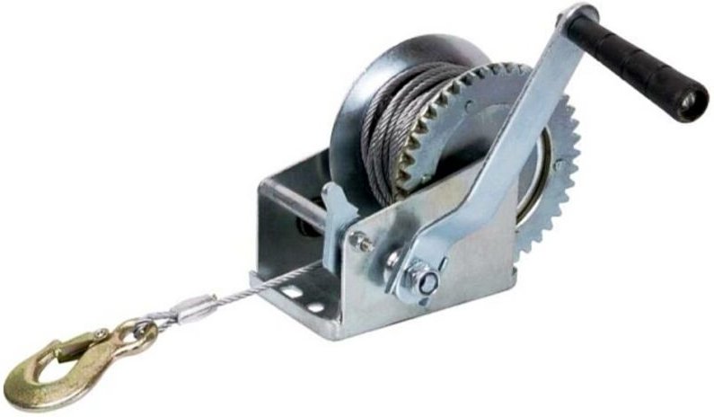 1100 kg Kurbelwinde 1100 kg Kurbelwinde Grau 540 kg - Euro Vanadium