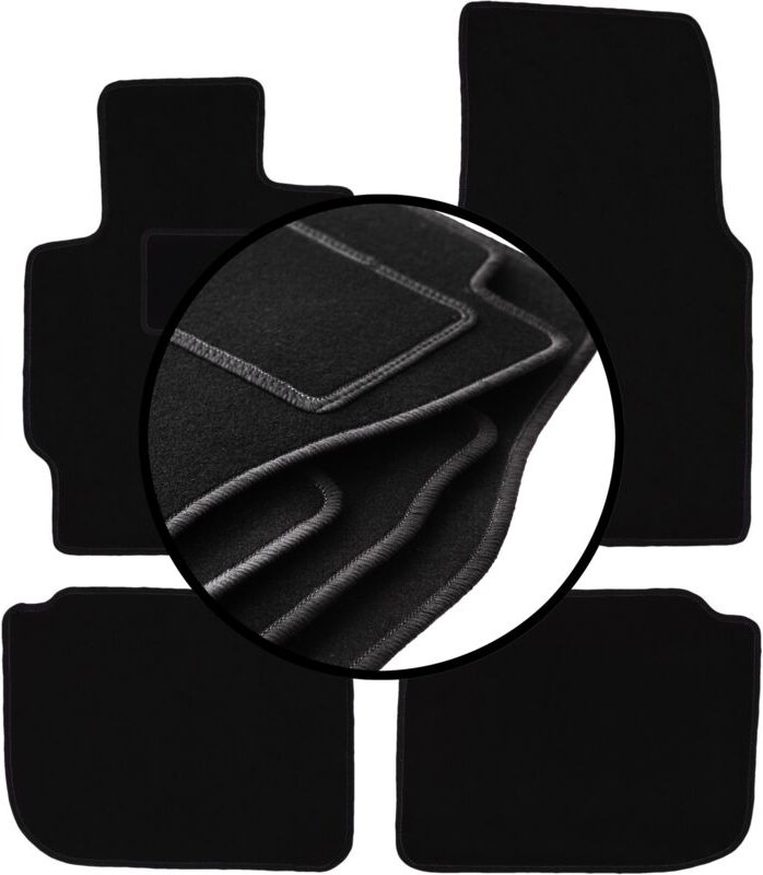 Komplettset Veloursmatten für: Honda CR-V I SUV (1995-2001)