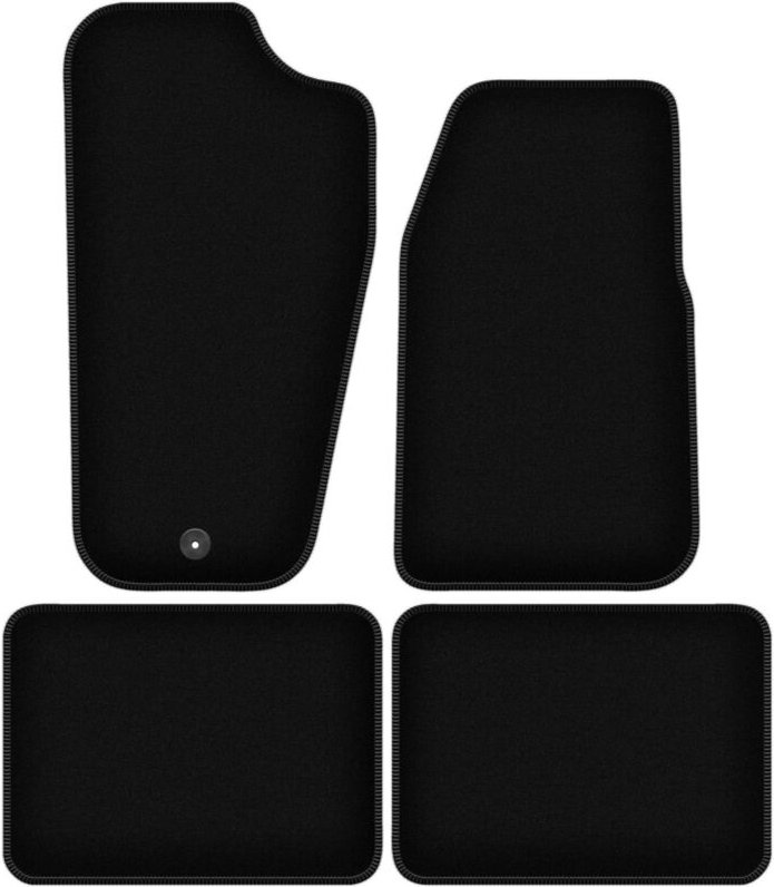 BASIC schwarze Veloursmatten für: Jeep Grand Cherokee ZJ Offroad (1998-2005)