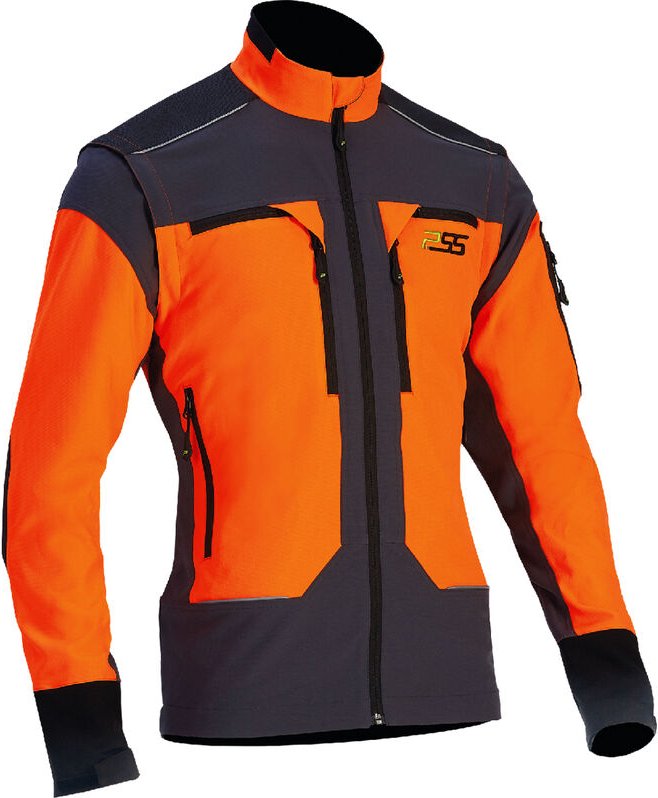 Funktionsjacke X-treme Vario Orange/Grau Größe m - PSS