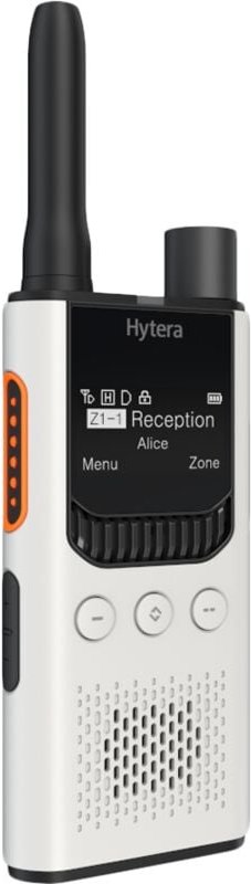 HYTERA Funkgerät DMR+analog HYT-S35, PMR446 446 MHz, 2200 mAh, Perlweiß