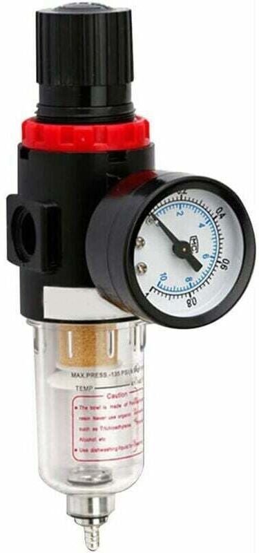 Luftfilterregler, Kompressor-Wasserabscheider, Filter-Wasser-Öl-Abscheider, Kompressor-Filter-Wasser-Öl, auf Filterfeuch...